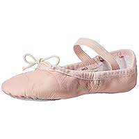 Girl's Dance Bunnyhop Full Sole Leather Ballet Slipper/Shoe