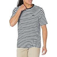 BOSS Men's Horizontal Stripe Short Sleeve T-Shirt