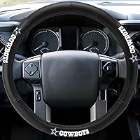 NFL - Dallas Cowboys GLSTEERCOVER-Dallas Cowboys Genuine Leather Steering Wheel Cover