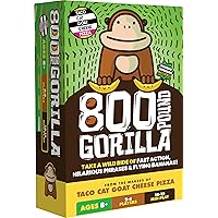 800 Pound Gorilla Board Game by Taco Cat Goat Cheese Pizza - Fun Family Card Game for Kids and Adults – Great for Family Game Night, Birthday Gift for Kids 8+ - Easy, 15 min, 2-6 Players