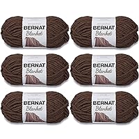 Bernat Blanket Yarn, 5.3oz, 6-Pack (Taupe)
