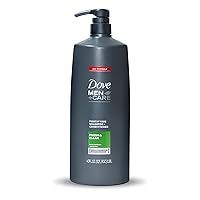 Dove Men+Care Fortifying 2 in 1 Shampoo and Conditioner for Normal to Oily Hair Fresh and Clean with Caffeine Helps Strengthen and Nourish Hair 40 oz