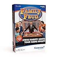 Family FEUD with Steve Harvey Game, Stream Steve Right into Your Living Room, Gamestar+ App, Studio Excitement at Home, Hundreds of Survey Questions