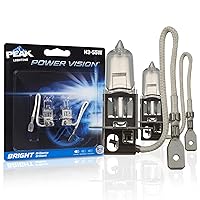 PEAK Power Vision Automotive High Performance H3 55W Headlights (2 Pack)