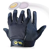 Disc Golf Gloves - Rubberized Palm and Fingers for Amazing Grip on All Your Throws - Perfect for Driving & Putting - Play Your Best in Any Weather