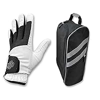 CaddyDaddy Claw Max Golf Glove for Men with Modern Shoe Bag
