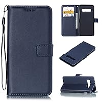 Cell Phone Flip Case Cover for Samsung Galaxy S10 Plus Case,for Samsung Galaxy S10 Plus Wallet Case,Card Slots Stand Magnetic Closure, Protective PU Leather [Shockproof TPU] Flip Cover w Wrist Strap