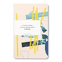 Compendium Softcover Journal - To exist is to change… to go on creating oneself endlessly. – A Write Now Journal with 128 Lined Pages, 5″W x 8″H