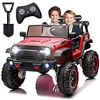 24V 2 Seater Kids Ride On Car Truck with 4x100W Powerful Engine, 20