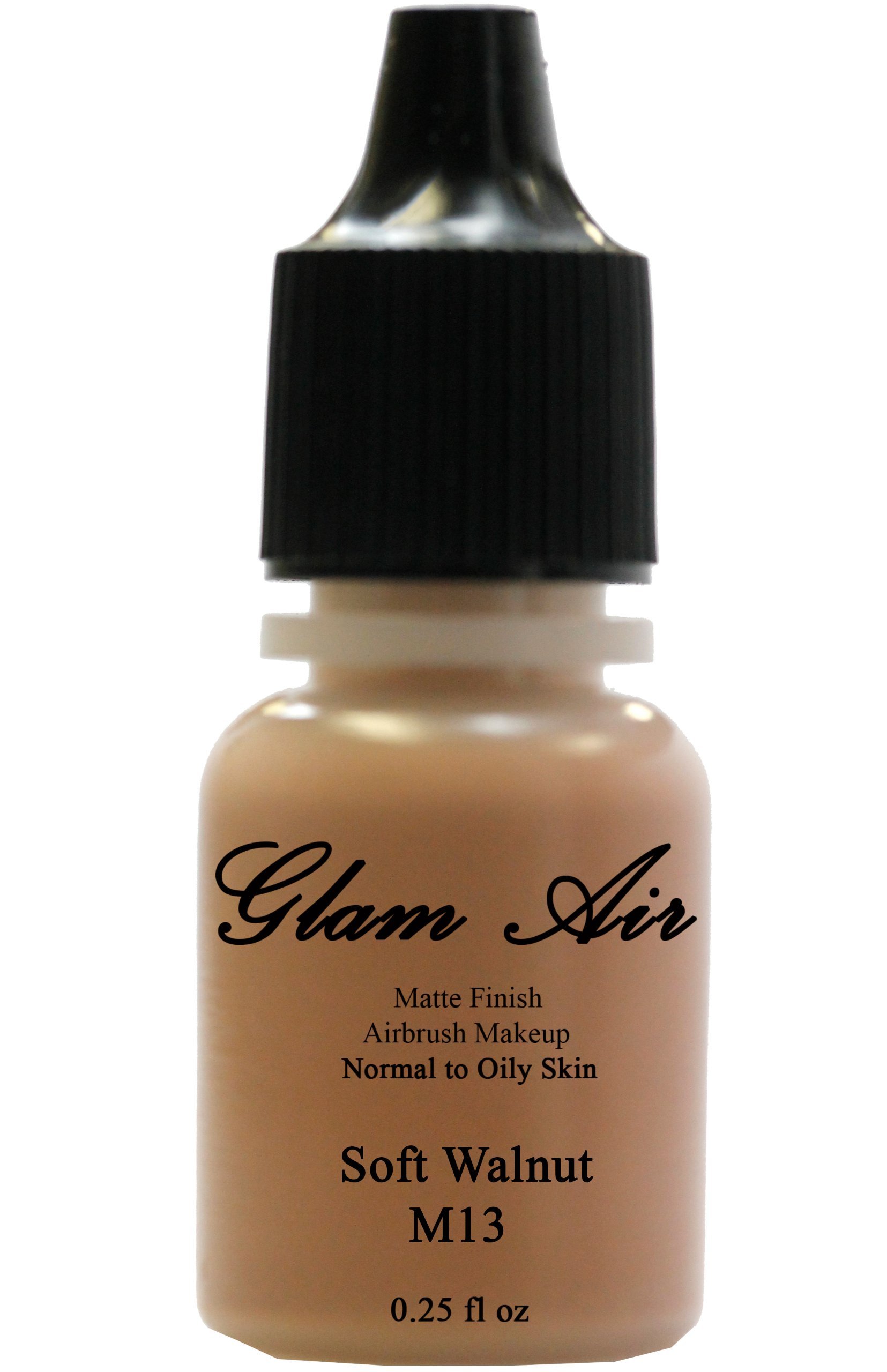 Glam Air Airbrush Makeup Foundation Water Based Matte M13 Soft Walnut (Ideal for Normal to Oily Skin) 0.25oz