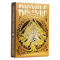 Bicycle Gold Dragon Foil Premium Playing Cards, 1 Deck