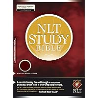 NLT Study Bible (Red Letter, Bonded Leather, Burgundy) NLT Study Bible (Red Letter, Bonded Leather, Burgundy) Bonded Leather Kindle Paperback Hardcover