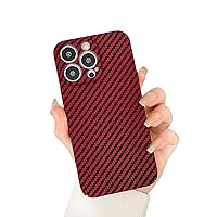 Carbon Fiber Grain Ultra-Thin Lightweight Color Blocking Phone case for iPhone 12 11 14 13 Pro Max Mini 7 8 14 Plus SE XR XS Bumper, Creative Shockproof Back Cover(Red,iPhone 12 Pro Max)