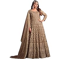 Sewn Pakistani Bridal Wear Anarkali Gown Suits Indian Designer Salwar Kameez Dress