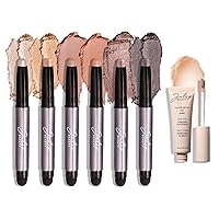 Julep Beauty Eyeshadow 101 6pc Set, Garden Party + Eyeshadow 101 Longwear Primer