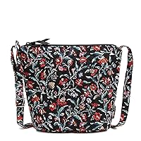 Vera Bradley Women's Cotton Bucket Crossbody Purse