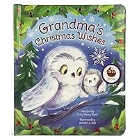 Grandma's Christmas Wishes Keepsake Padded Board Book Children's Gift