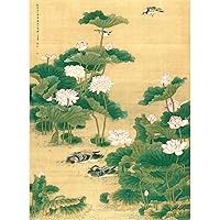 Bristlegrass Wooden Jigsaw Puzzles 1000 Piece Puzzle for Adults Shen Quan's Painting of Mandarin Ducks in a Lotus Pond - Chinese Style Flower and Bird Painting Gifts Painting Puzzles (1000 pcs)