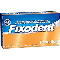 Pwd Ex Hold Size 1.6z Fixodent Extra Hold Denture Adhesive Powder