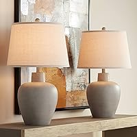 Regency Hill Glenn Rustic Country Cottage Style Table Lamps 27