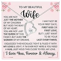 Necklace to My Wife Gift for Soulmate From Lover Husband Amazing Forever Love Necklace Jewelry Present for My Sweet Heart