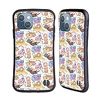 Head Case Designs Officially Licensed Micklyn Le Feuvre Sprinkles On Donuts and Whiskers On Kittens Animals Hybrid Case Compatible with Apple iPhone 13