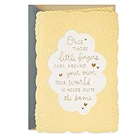 Hallmark Baby Shower Card for New Parents (World Is Never the Same) Welcome New Baby, Congratulations, Gender Reveal