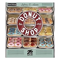 Donut Shop: Build Displays and Box Donuts - Strategy Board Game - 2 to 4 Players - 25th Century Games