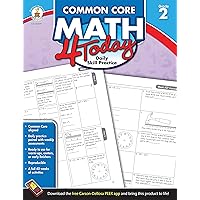 Carson Dellosa Common Core 4 Today Workbook, Math, Grade 2, 96 Pages (CDP104591) (Volume 5)