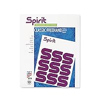100 Sheets Spirit Stencil Paper for Freehand Tattoo Transfer Made in USA