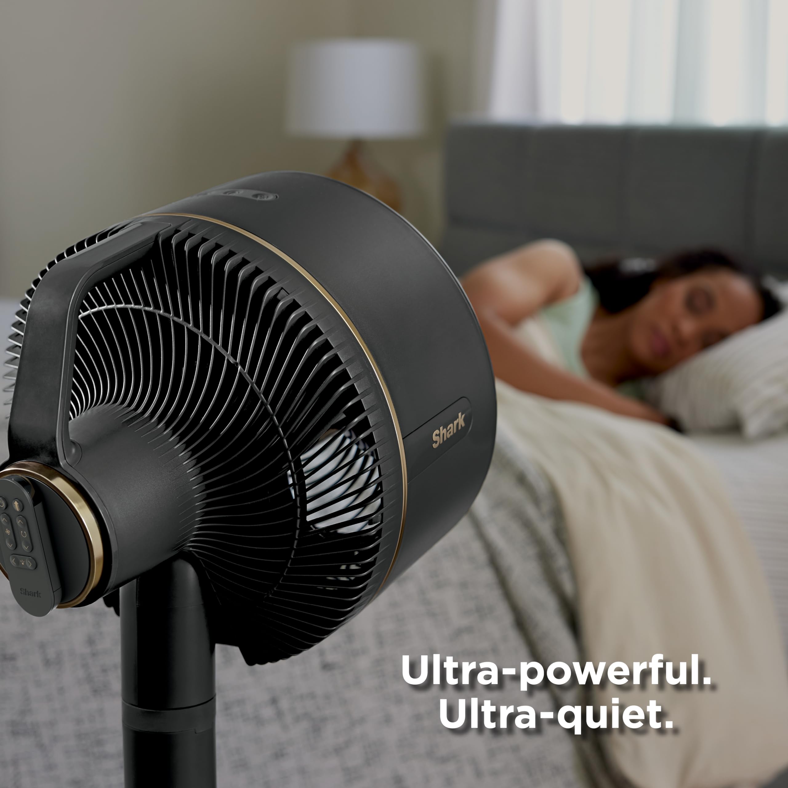 Shark FlexBreeze Pedestal & Tabletop, Indoor & Outdoor, Portable, Oscillating Fan with Remote, Quiet, Powerful, Corded & Cordless with InstaCool Misting Attachment, FA222