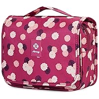 Narwey Hanging Travel Toiletry Bag Cosmetic Make up Organizer for Women and Girls Waterproof