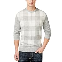 Club Room Mens Buffalo Plaid Pullover Sweater