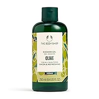 Olive Shower Gel, Paraben-Free Body Wash, 8.4 Fl Oz (Pack of 1)