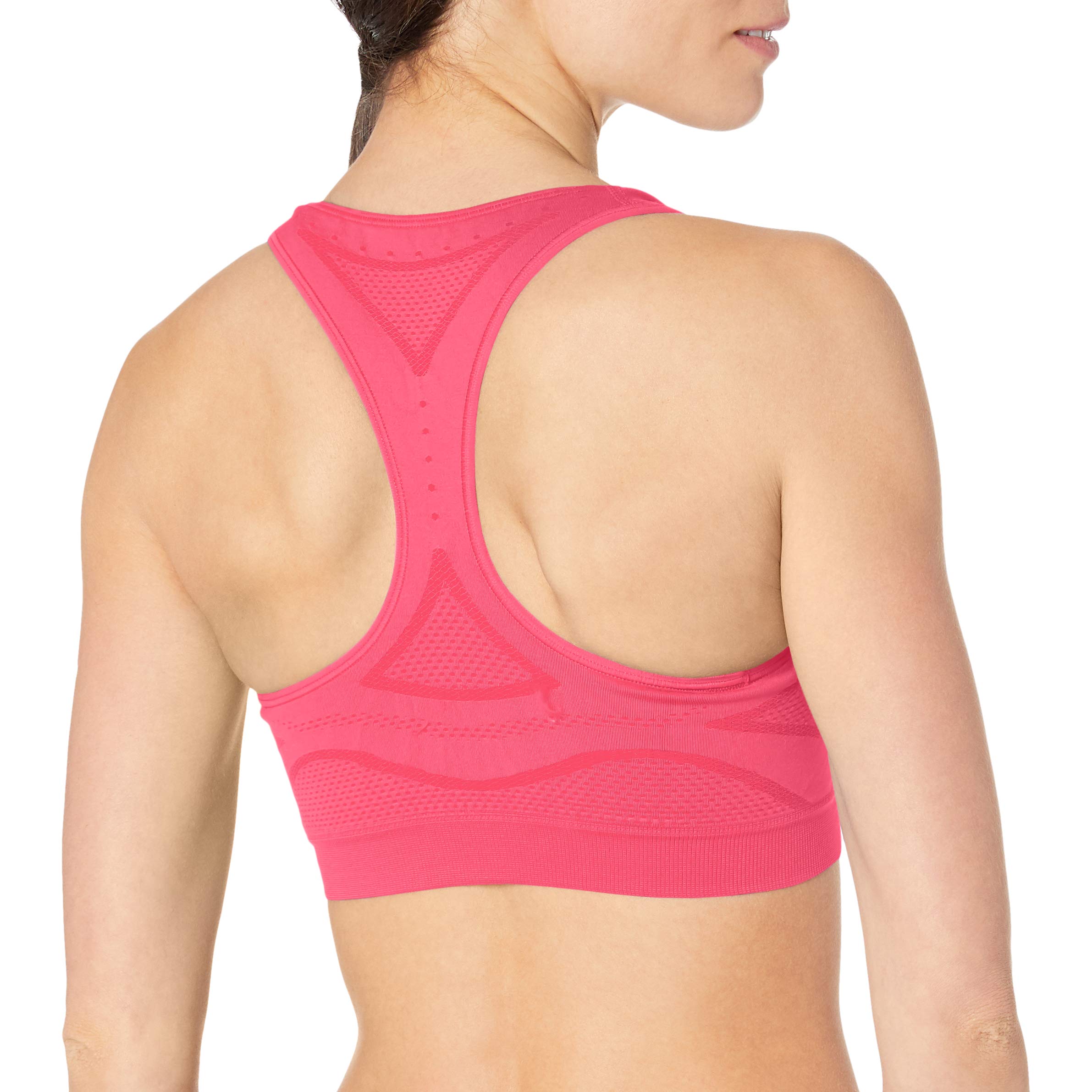 Seamless Racerback Moderate-Support Sports Bra with CoolDRI Moisture-Wicking