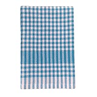 DCHOME Checkered Placemats Blue White Cotton Washable Placemats Set of 4 Table Mats Daily Use Dish Towel Durable Thanksgiving Christmas Place Mats for Kitchen Table Classic Cloth Napkins 13