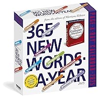 365 New Words-A-Year Page-A-Day® Calendar 2025: From the Editors of Merriam-Webster