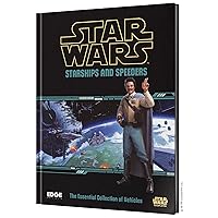 Star Wars Age of Rebellion Starships and Speeders SOURCEBOOK | Roleplaying Game | Strategy Game for Adults and Kids | Ages 10+ | 2-8 Players | Average Playtime 1 Hour | Made