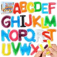 LESONG Alphabet Letters Sensory Toys: ABC Learning Educational Montessori Toys, Fidget Sensory Toys for Autistic Anxiety Relief