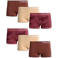 Mua Reebok Women's Underwear - Seamless Boyshort Panties (4 Pack) trên   Mỹ chính hãng 2024