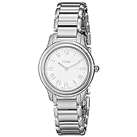 Fendi Women's F251024000 Classico Analog Display Quartz Silver Watch