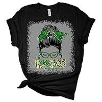 One Lucky Mama Clover St. Patrick's Day Women's Bella T-