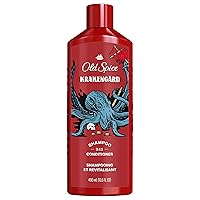 Old Spice Krakengard 2 in 1 Shampoo and Conditioner for Men, 13.5 OZ (Package May Vary)