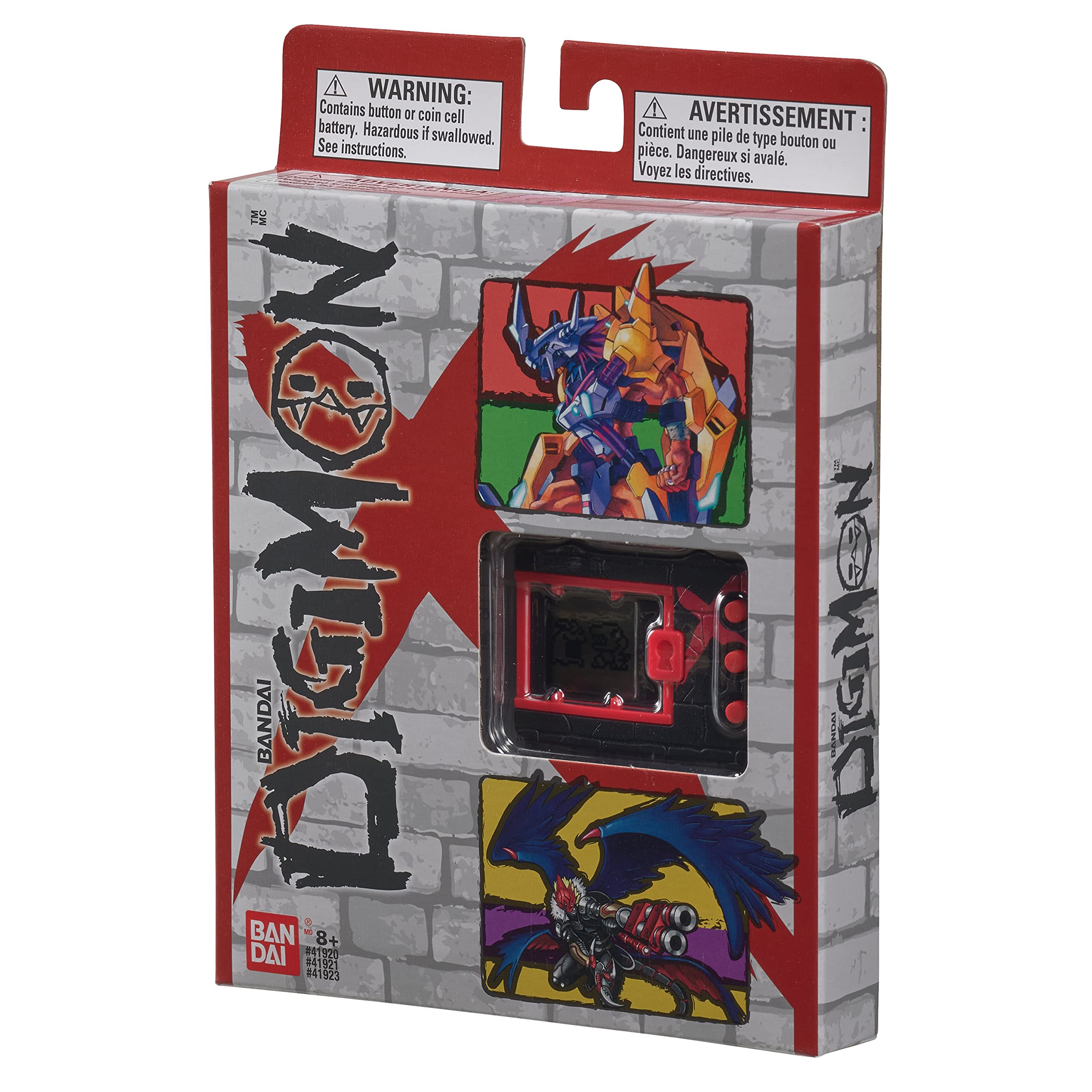 Digimon X Bandai Digivice Virtual Pet Monster - Black & Red (41921)