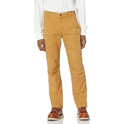 Carhatt Mens Rugged Flex Relaxed Fit Canvas DoubleFront Utility Work Pant