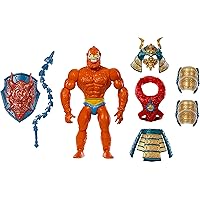 Masters of the Universe Origins Turtles of Grayskull Beast Man Action Figure Toy, 16 Articulations, TMNT & Motu Crossover with Accessories