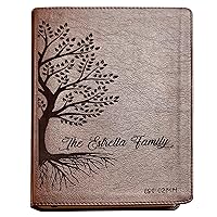 Personalized Family Bible | Custom ESV Family Tree Study Bible | Engraved Family Bible Wedding Gift | Christian Gifts | Baptism Gifts