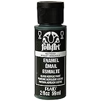 FolkArt Enamel Glass & Ceramic Paint in Assorted Colors (2 oz), 4022, Thicket