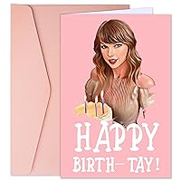 Taylor Birthday Card, Taylor Merch, Birthday Gift Card, Taylor Gifts for Girl Women Sister and Her. Taylor Birthday Party Decorations