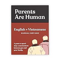 Bilingual Conversation Cards for Children & Grandparents | Table Top Family Card Game for Communication | Therapy for Adults | Road Trip Gifts | English + Vietnamese
